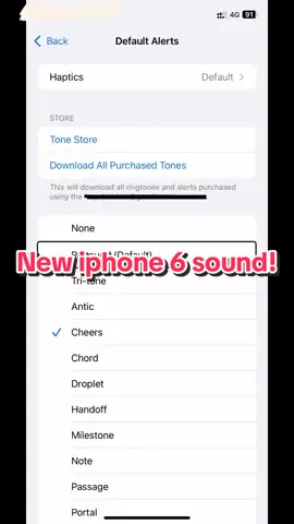Rebound, official iPhone 16 & iOS 18 notification sound #foryou #fyp #foryoupage #new #apple #iphone #iphone16 #ios18 #ringtone #ringtones #stevejobs #viral #notification #sound 