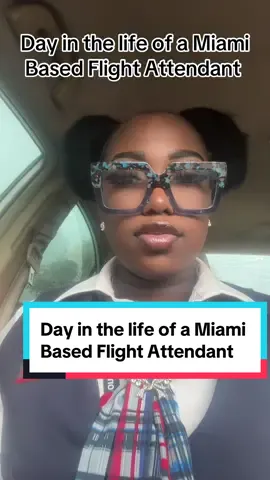 Spend a Day in the Life of a Miami Based Flight Attendant #flightattendantlife #fyppppppppppppppppppppppp #flygirl✈️👩🏻‍✈️ 