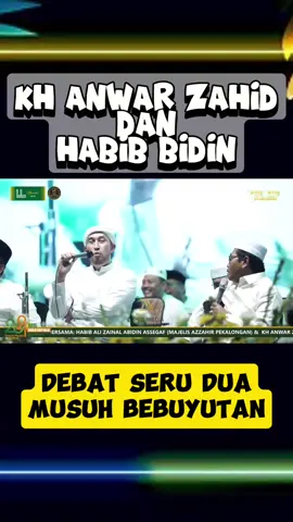 debat seru abah anza dan habib bidin #khanwarzahid #habibbidin #lucu #fyp 