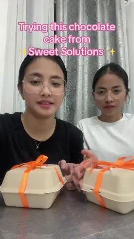 Really enjoyed this super delicious cake from Sweet Solutions BakeshopFor orders visit their Fb page shown at the end of the video ❤️✨ @Shara Andrade 🥀 