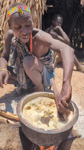 It's,,😍🍲 Very delicious Soup 😋 hadzabe tribe favorite lunch.