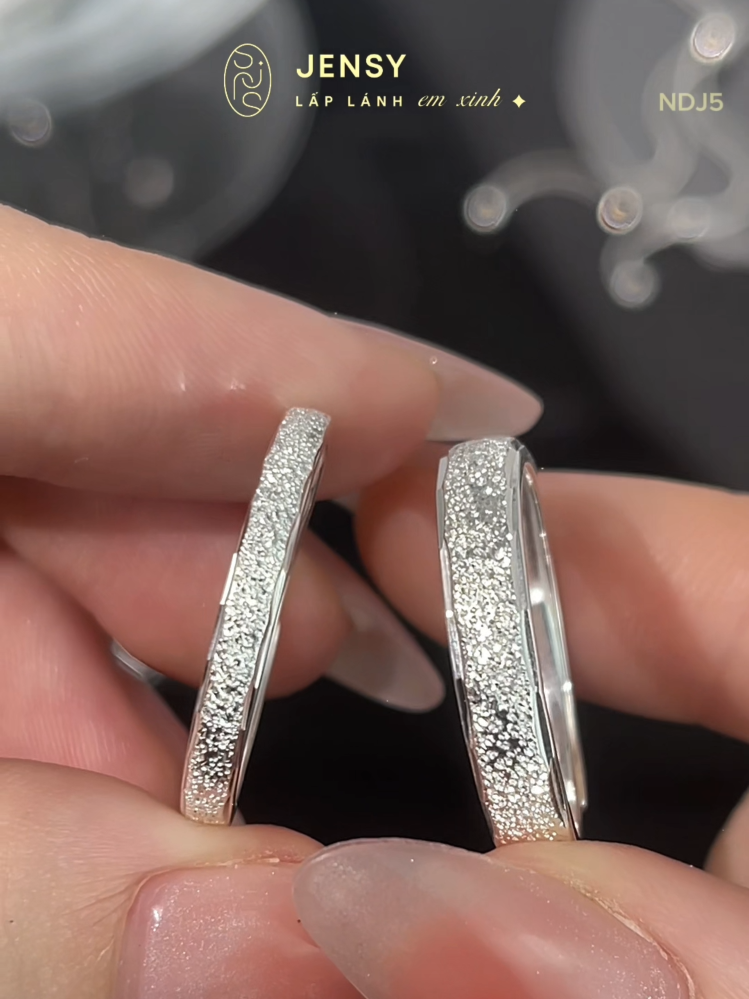 Nhẫn Đôi Bạc 