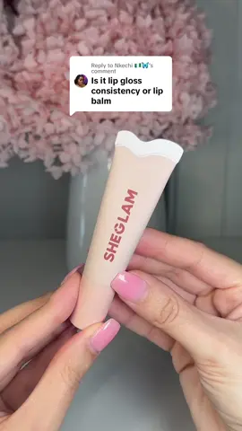 Replying to @Nkechi 🇳🇬🦋 its the perfect mix of the two 💕 feels a little more like a light lip mask 🩷 #sheglam #sheglamgloss #sheglamhaul #sheglammusthaves #liptreatment #lippeptide #lipbalm @SHEGLAM 