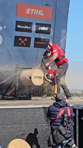 Hotsaws are savage, wild and rarely tameable.  The toughest, the loudest and the coolest. The King's of the castle. The heavyweights of the hood.  Boss level 💪 Check it out as these world champion woodcutters, give it their best to monster their way through 3 cookies, within a 15cm area, whilst wrestling a beast at the 2024 @STIHL TIMBERSPORTS® official  Australian Pro Championships 💪 @axemanotoole  @stihl.de #Stihl  #StihlTimbersports  #StihlChainsaw #Hotsaw  #LaurenceOtoole  #axemanotoole   #WoodChopping 