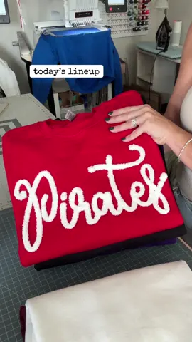Two more Pirate sweatshirts, among others. You know I love me some Pirates. 