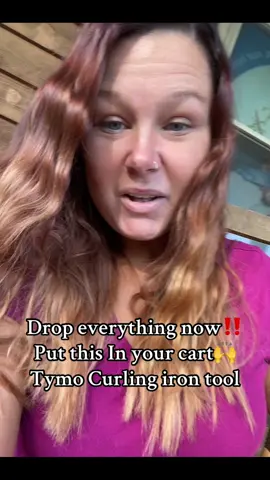 Dont come for me! Just check out my hair 😂#fyp #tymobeauty #tymobeauty #tymo #hairtok #hair #hottool #curlingiron #curls #mermaidhair #crimpedhair 