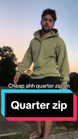 Cheap quarter zip just in time for fall! #creatorsearchinsights #fall #tiktokmademebuyit #viralvideo #sweaterweather 
