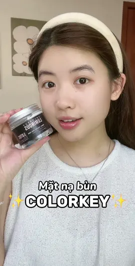Mình dùng thấy rạng rỡ hẳn khuôn mặt ra luôn ấy #colorkeyvn #colorkeyluminous #claymask #mycolormykey #thaohuongnoi 