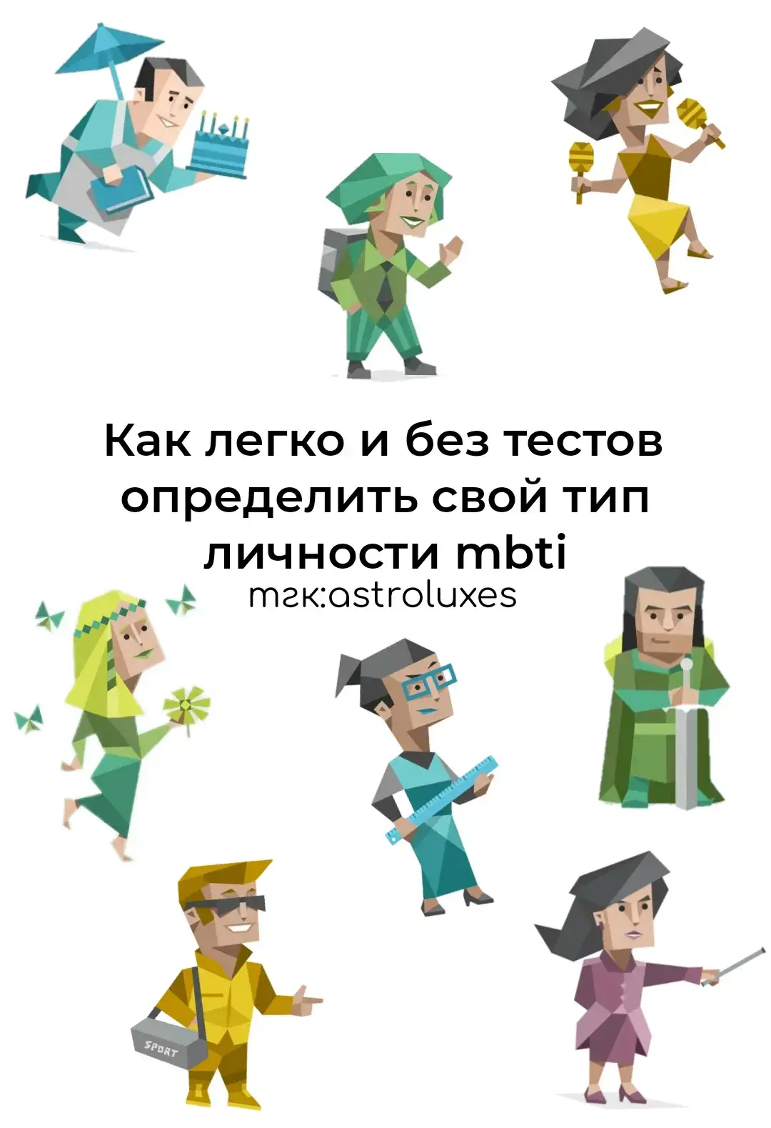 как определить свой тип личности #типличности #mbti #рекомендации 