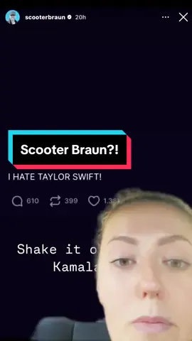 #ScooterBraun backing #TaylorSwift ?! wasnt on my 2024 bingo card that’s for sure 🤣 #swifttok 
