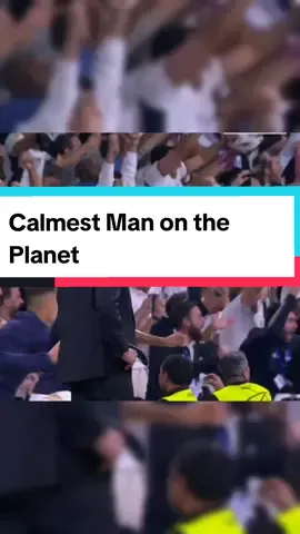 Calmest Man on the Planet  #carlo #carloancelotti #ancelotti #realmadridfc #footballtiktok #football #Soccer #soccertiktok  #calm #chilled #relaxed #celebration #manager #championsleague 