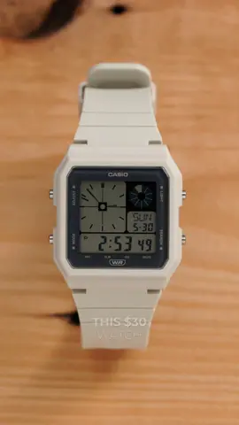 This minimalist CASIO is one of the best-looking (not to mention most affordable) watches the brand makes. #CasioWatches #WatchLover #WristGame #LF-20W