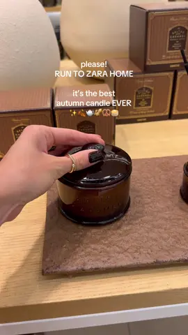 OBSESSED 🧡 #zarahome#autumnvibes#candles 