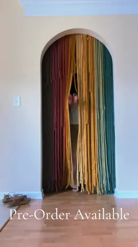 Sunset Serenity Curtains These plush, orange rainbow multi-tone doorway curtains bring a warm, vibrant touch to any space, all while providing a silent, soft barrier for privacy and peace. Perfect for creating a cozy, eco-friendly atmosphere. #AmberWaveCurtains #EcoFriendlyDecor #SilentCurtains #HomeDecorInspo #CozyLiving #VibrantSpaces #InteriorDesign #CurtainStyle #PlushDecor #SustainableLiving #RoomMakeover #WarmVibes