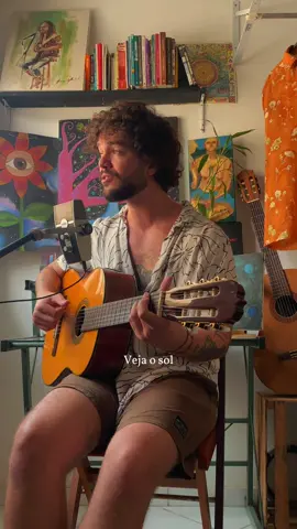 Girassol Quando a saudade apertar  lembra que a gente  já foi amor exagerado  mas era amor.. #mpb #novampb 