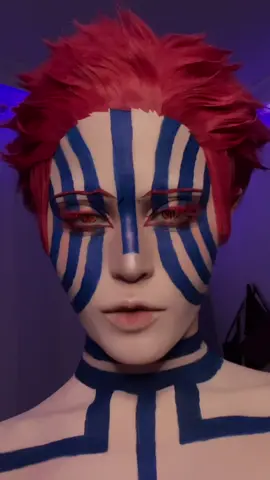 Contact lenses ➤ @sweetycon 🤍 | #demonslayercosplay #akaza #kokushibou #kokushibo #demonslayer #anime #cosplay #spookyseason #halloween2024 #halloweencostume #halloweencostumeideas #spooky #makeup 