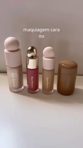 sim, eu acho too faced caro 🥲 #rarebeauty #rhode #dior #toofaced #maquiagem #makeup #produtosdebeleza #foryou 