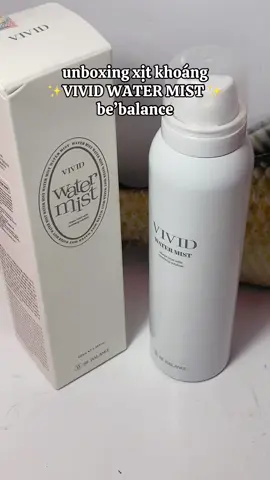 xịt khoáng be’balance #xuhuongtiktok #viral #fypシ 