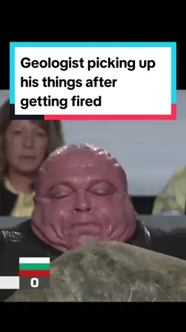 Geologist picking up his things after getting fired 💀 #geology 