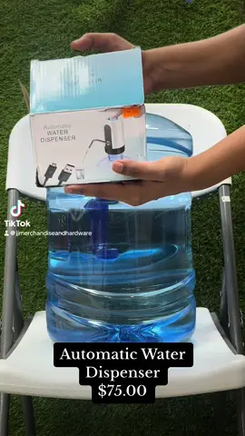 Automatic Water Dispenser  $75.00  📍We are located at 80 High Street San Fernando (next to Rituals) 🚐Delivery Available (message us for more information)  📞📲 WhatsApp 764-4739 or Call 222-8284 . . . #viral #trini_tiktoks  #fyp #waterdispenser #affordable #jjmerchandising #fyppp #foryourpage