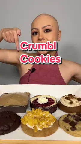 9/16 Crumbl Cookies of the week! ❤️ The cheesecake is amazing!!! #crumblecookie #crumbl #cookies #review #Foodie #fypageシ #asmrfood #eating 