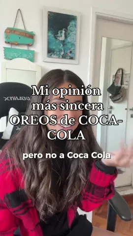 Probando las Oreos de Coca Cola, alguien más las probo? ¿Qué te parecieron? 