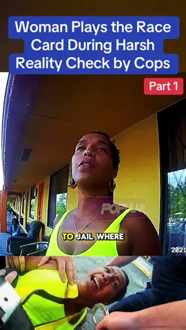 Woman Plays the Race Card During Harsh Reality Check by Cops #cops #police #arrested #jail #lawenforment #usa 