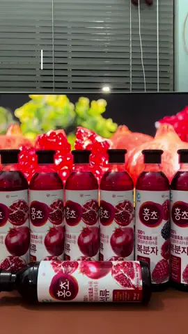 Nước uống giấm Hongcho Daesang Hàn Quốc vị lựu nhập khẩu HÀN QUỐC 900ml #giamluuhuuco #giamluudaesang #giamluuhanquoc 