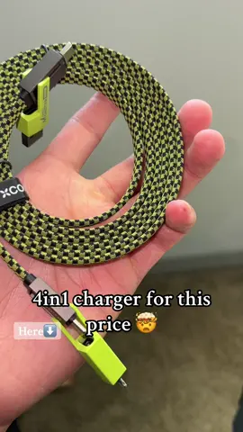 This 4in1 charger cable is great! #fyp #tiktokshop #charging #4in1charger #phoneaccessory #tiktokmademebuyit 