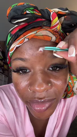 I ❤️ pimple patches #skintok #acnejourney #blackgirlwithacne 