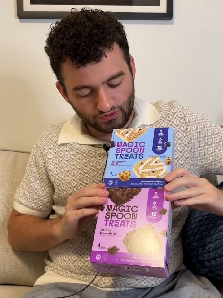 Magic matt eats some magic spoons #comedy #review #snack #proteinbar