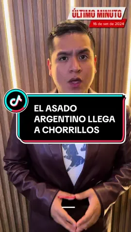 @ElAsadoArgentinoOficial llega a Chorrillos. Aprovecha el buffet ilimitado por apertura a 49.90. ¡Pasa la voz! #elchicodelasnoticias #tiktokinforma #tiktokinformativo #asadoargentino #publicidad