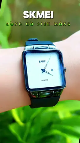 Đồng Hồ Nam Thạch Anh, Không Thấm Nước, Mặt Số Vuông, Thời Trang, Thiết Kê Đơn Giản, Thích Hợp Cho Học Sinh, Đông Hô Đeo Tay Watch #skmei #skmeiwatch #dongho #donghochongnuoc #donghonam #donghosieumong #donghodep #donghochinhhang 