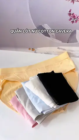 set 6 quần lót nữ cotton CAVERA#haphuongunboxing #unboxing #review #xuhuong #quanlotnuchatlieuxin #quanlotnucotton #quanlotcotton #cavera #quanlotcavera 