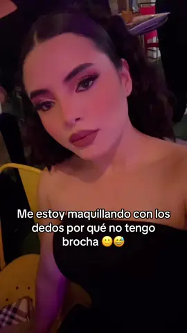#maquillaje  a puro dedo mana 🙂‍↔️😂