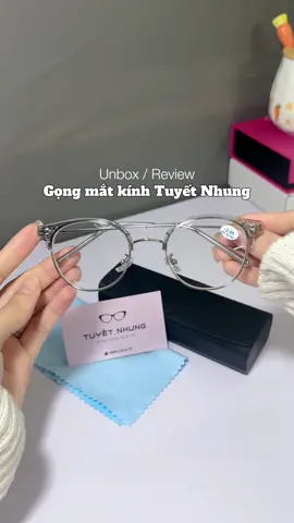 Ưnggg em kính này 🎀💓💫 #kính #gongkinhcan #review #unboxing #phukien #goclamdep #viral #minnriviu #muataitiktok 
