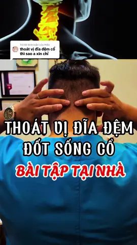 Trả lời @Hiếu trị liệu thoát vị cổ tại nhà #đauvaigáy #thoáihoácộtsống #thoátvịđĩađệm #đaucovaigay #neckpain #physiotherapy #vatlytrilieu #phuchoichucnang #nắnchỉnhcộtsống #chiropractor @HoàngTrịLiệu _ TriggerPointVN 