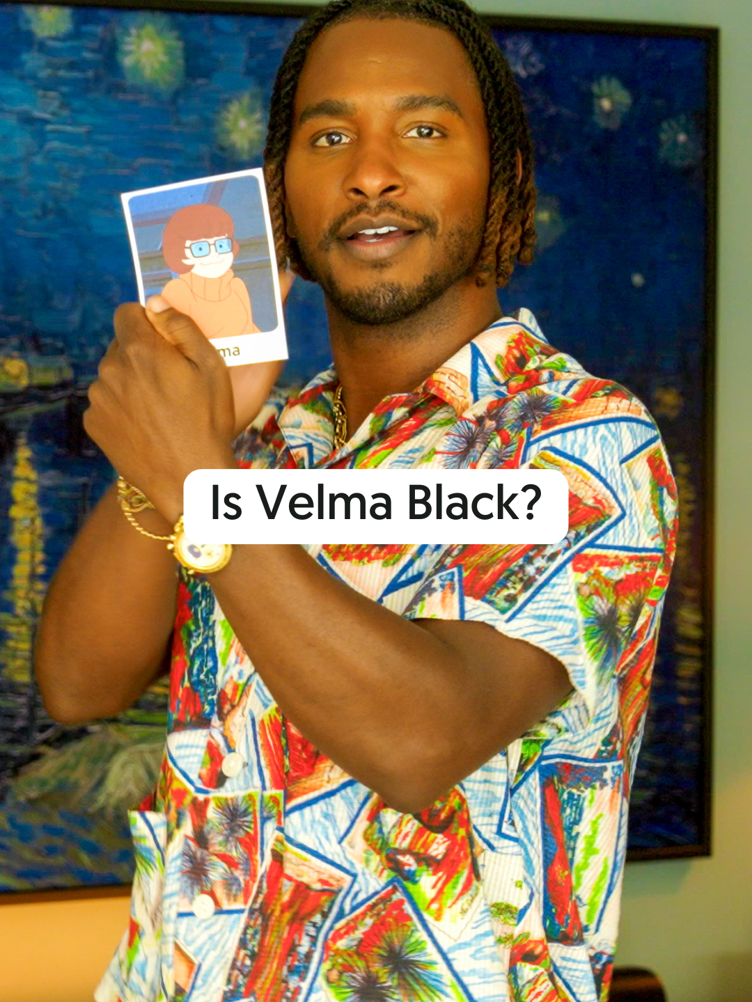 Is Velma from Scooby-Doo Black?! If y'all haven't seen us act a fool on #HouseGuest you're missing out! @diarrakilpatrick and I were picking fictional characters that could help solve the mystery of who is Becky with the good hair. My choice was Velma because I think she's Black 🤣 #diarrafromdetroit #diarrakilpatrick #velma #scoobydoo #beyonce #creole