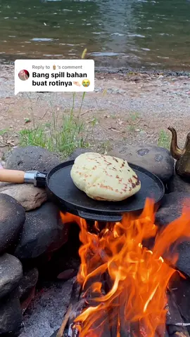 Replying to @🧋    Bahan cheese bread 1 SDM ragi instant  (yeast) 1 SDM garam (salt) 300 ml air hangat (warm water)  Aduk rata (Mix it well) keep for 5 mints  500 gram tepung terigu(all purpose 500 gr flour 2 telur  1 cup fresh milk  #cheesebread #camping #food #campingcooking #indonesia #malino #waterfall #airterjun #fyp   