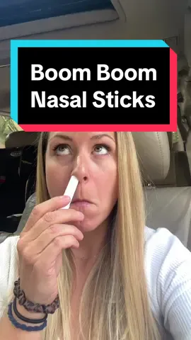 Your sinuses will be so happy! Boom boom sticks clear out your nasal pathways with all natural ingredients that you can feel good about.  And they’ll even put a little pep in your step! ##boomboom##nasalstick##decongestant##wellnesstips##wellnesstok##wellnessjourney##aromatherapy##eucalyptus