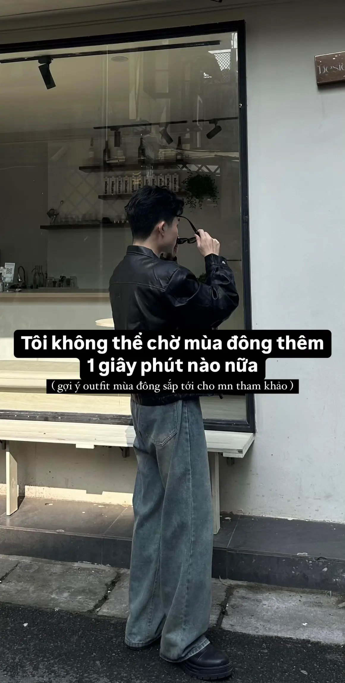 mang ngay mùa đông tới đây giúp tôi đi #outfit #vairal #LearnOnTikTok #thoitrangnam #chupanh 