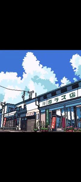 saya menggunakan style artis guttykreum untuk belajar pixel art #guttykreum #pixelart #pixel #digitalart #drawing 