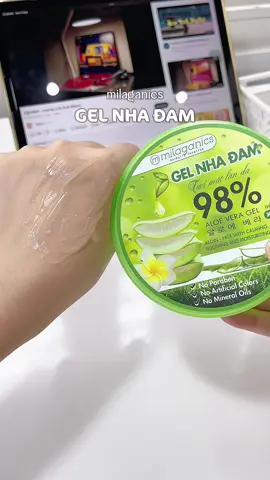 Phải gọi là gel đa di năng mới đúng heeee 🥰🥰 #unbox #unboxing #milaganics #gelnhadam #skincare #skincareroutine #muataitiktok #goclamdep #chamsocda #xh #xuhuong #fyp #bodycare 