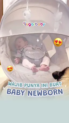 A day in baby newborn life😍😁😆❤️ Tonton videonya sampai akhir buat tau tempat tidur kesukaan si Kecil yang bikin anteng😍🤩👍 #perlengkapanbayisugarbaby #ayunanelektrik #ayunanbayiviral #ayunanotomatis 