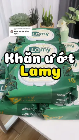 Trả lời @Trâm Tinh Anh Bà nào tìm khăn ướt không mùi, không nhớt thì đây #khanuot #khanuotkhongmui #dodungnhabep #annieriviu #muataitiktok 