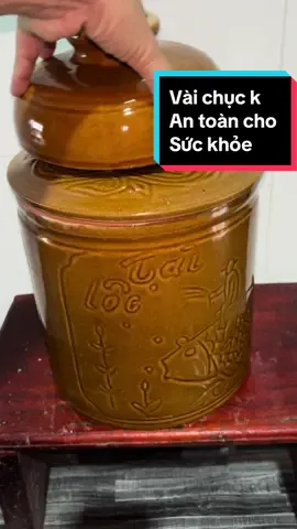 Vại muối dưa ,cà truyền thống bằng gốm vào chục k #gomsu #lumini 