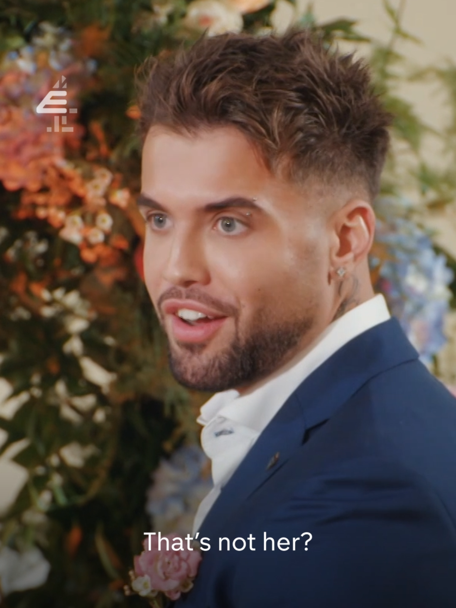 It’s not a new series of #MAFSUK without an iconic moment like this #MarriedAtFirstSight #MAFS #Wedding #C4In