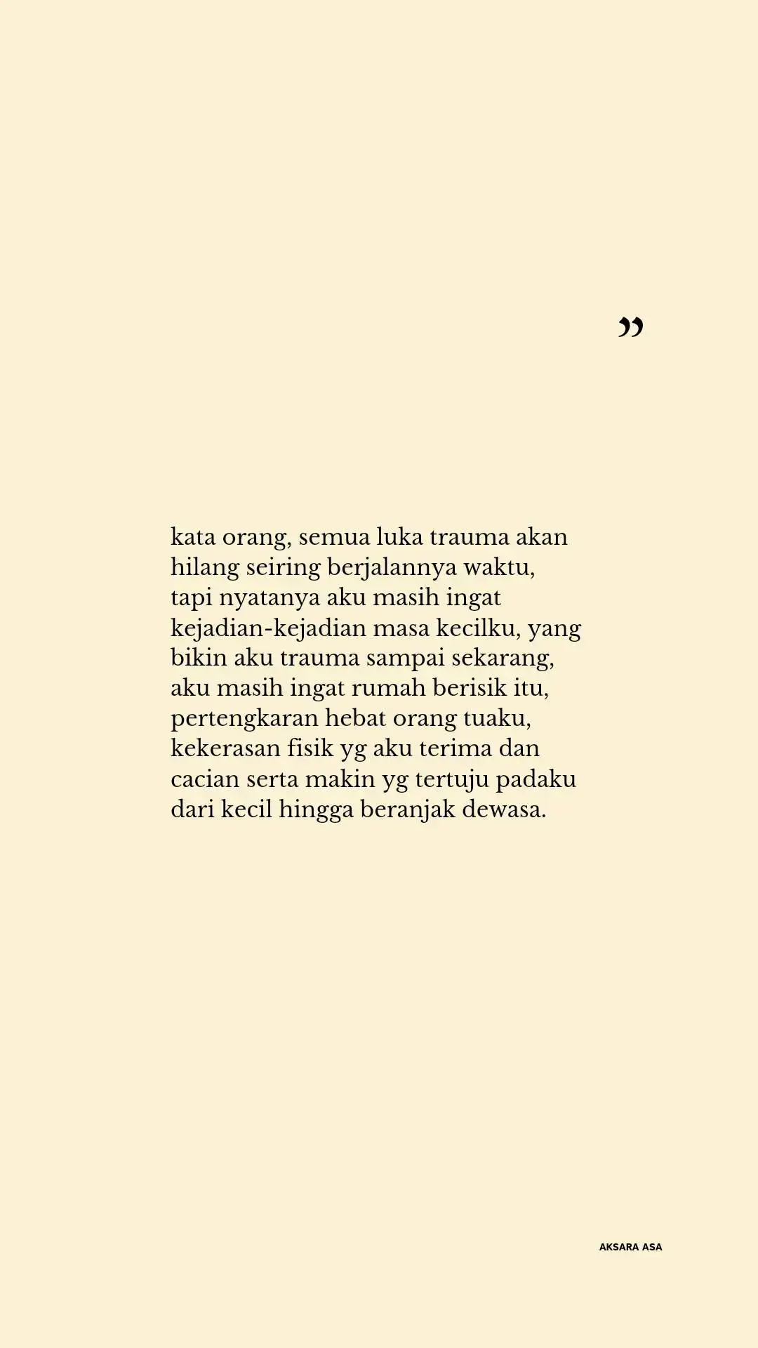 23/1000 #aksaraasa #daurhidup 