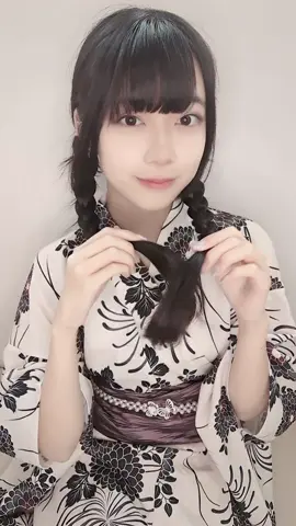 三つ編みすると髪の毛ぽわぽわする𓈒𓂂◌ #アイドル #豊田 #ご当地アイドル 