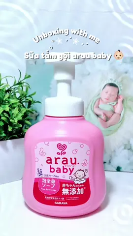 Sữa tắm dành cho trẻ từ sơ sinh các mẹ tham khảo an toàn lành tính chiết xuất từ lá tía tô , chanh…tác dụng sát khuẩn ,bảo vệ da🌷🌷🌷#arau #araubaby #suatamgoiembe #araubaby #suatamgoiembe 